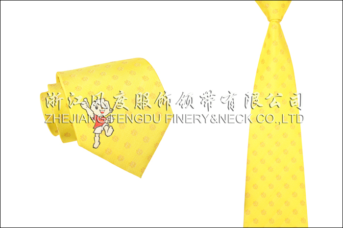 十一運組會 色織滌絲領(lǐng)帶