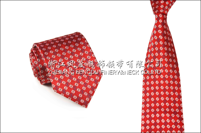 農行 色織滌絲領帶