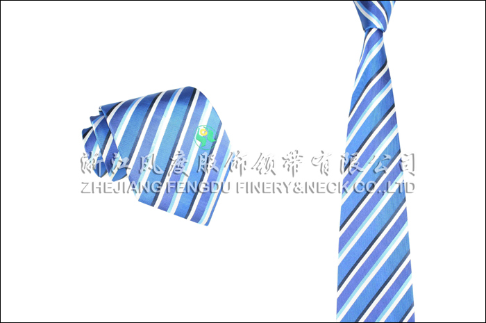 信用聯(lián)社 色織真絲領帶