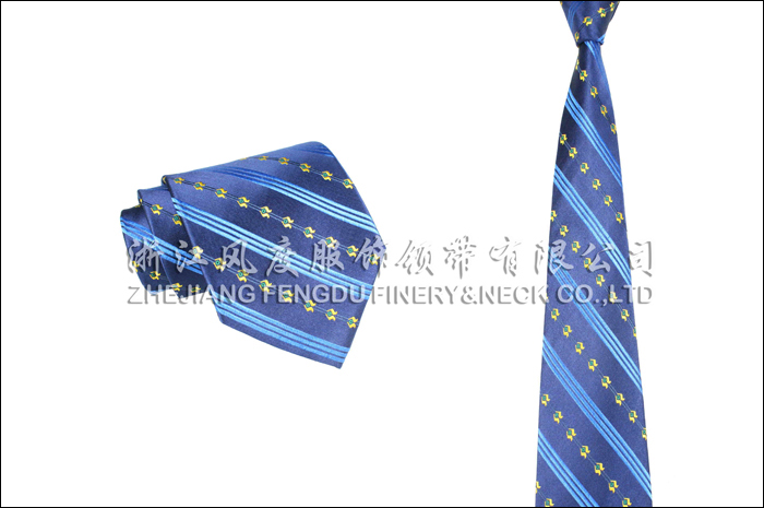 信用聯(lián)社 色織真絲領帶