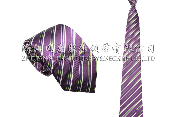 虹橋機(jī)場 色織真絲領(lǐng)帶