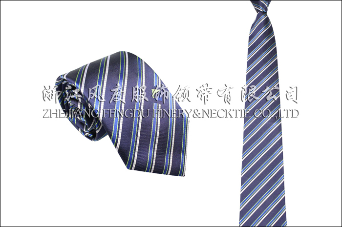 虹橋機(jī)場 色織真絲領(lǐng)帶