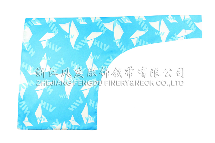 蕭山機(jī)場 雙層刀型絲巾