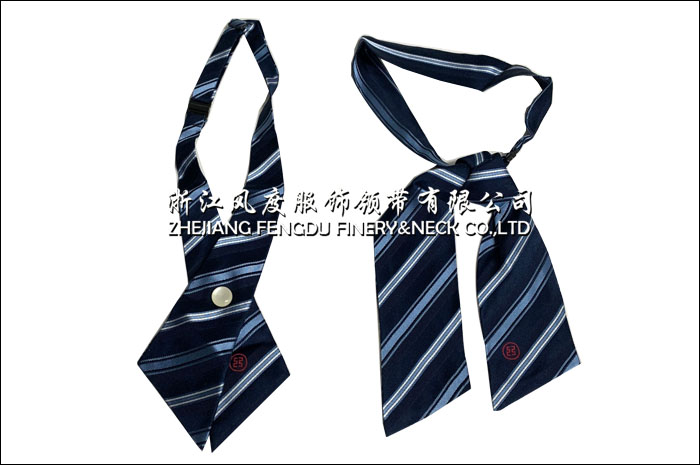 色織真絲打結絲巾 標記